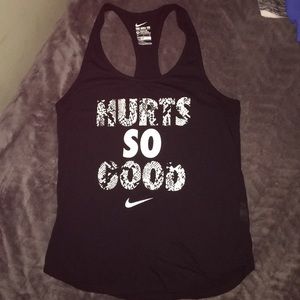 NIKE DRI-FIT razorback tank top